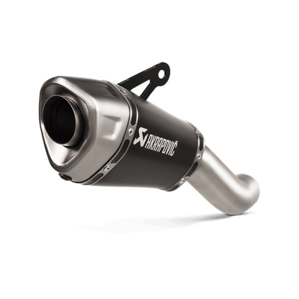 Глушник мотоцикловий Akrapović для Kawasaki Z H2 1000 20- Slip-On Line, Чорний Титан