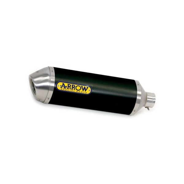 Глушник Arrow Kawasaki Ninja 650 17-20, Z 650 17-20/ Versys 650 17-20 Race-Tech, Темний алюміній + Нержавіюча сталь