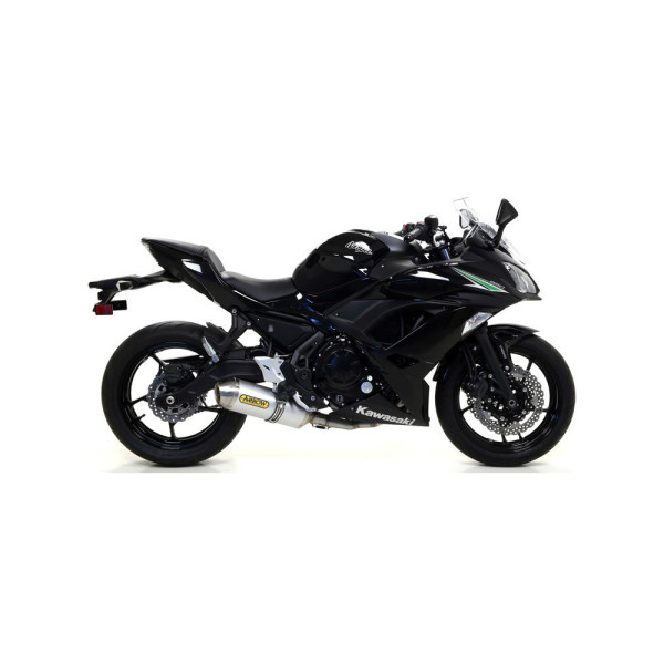 Глушник Arrow Kawasaki Ninja 650 17-20, Z 650 17-20/ Versys 650 17-20 Race-Tech, алюміній + нержавіюча сталь
