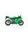 Вихлопна система Akrapović для Kawasaki ZX-6R 07-08 Slip-On Line, Титан + Вуглецеве волокно