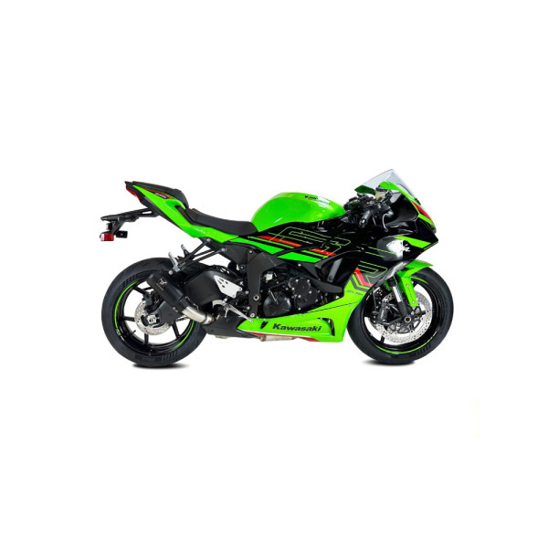 Вихлопна система IXRACE MK2 Kawasaki Ninja ZX 6 R (24) чорний, без гомологації