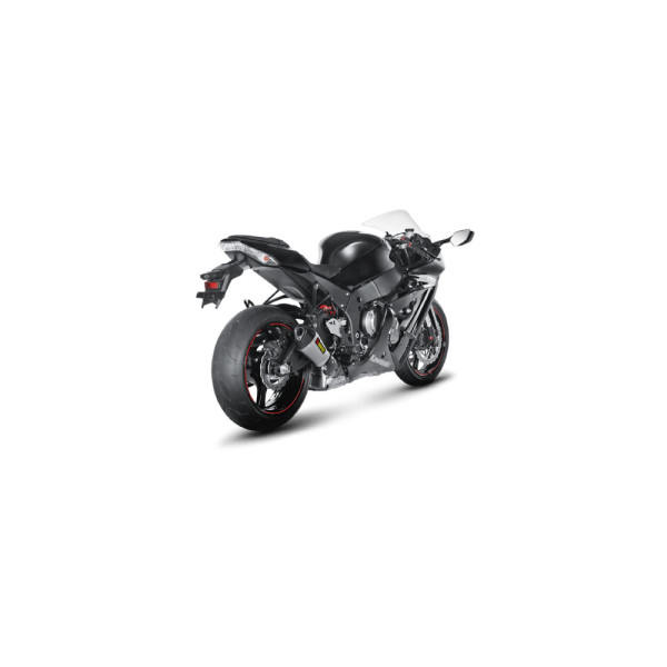 Вихлопна система Akrapović для Kawasaki Ninja ZX-10R 11-15 Slip-On Line, Титан + Вуглецеве волокно