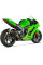 Глушник мотоцикловий Akrapović для Kawasaki Ninja ZX-10 R/ Ninja ZX-10RR (21-) Slip-On Line, Carbon + Нержавіюча сталь