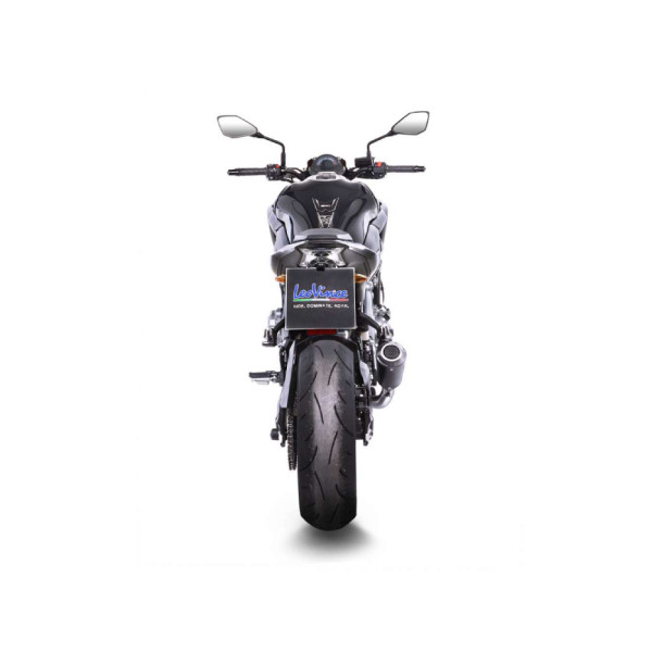 Глушник мотоцикловий LeoVince LV-10 Black Edition Slip-On, Нержавіюча сталь для Kawasaki Z 900 17-19 / Z 900 A2 18-