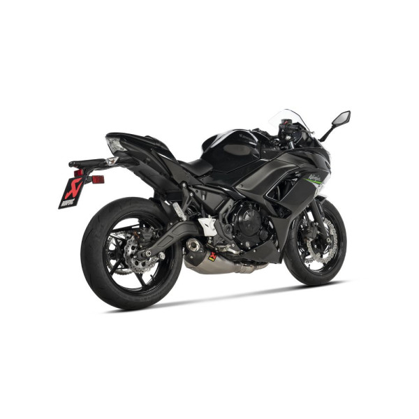 Повний вихлопний системи Akrapović Racing Line Kawasaki Z650/ Ninja 650 (23-) титан/ вуглецеве волокно