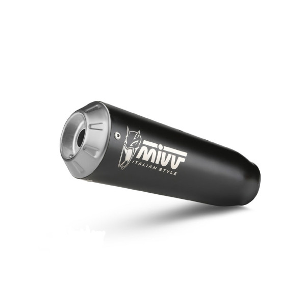 Повний вихлопний систему (X-M1) MIVV для Keeway RKF 125 (21-) чорний