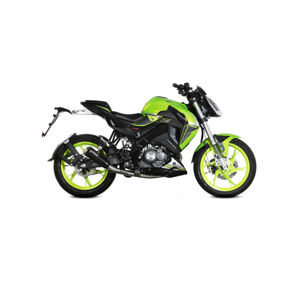 Повний вихлопний систему (X-M1) MIVV для Keeway RKF 125 (21-) чорний