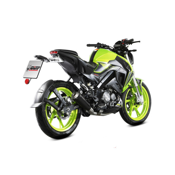 Повний вихлопний систему (X-M1) MIVV для Keeway RKF 125 (21-) чорний