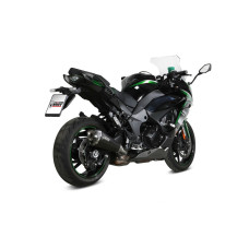Глушник мотоцикловий Slip-On Line (Delta Race) MIVV для Kawasaki Ninja 1000 SX (20-) чорний
