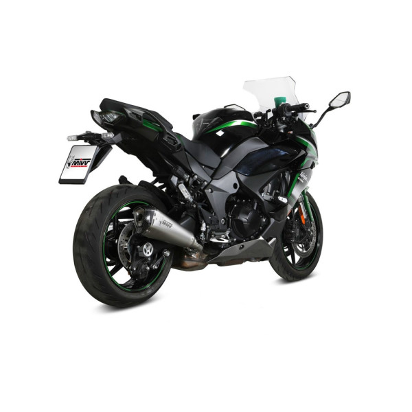 Глушник мотоцикловий Slip-On Line (Delta Race) MIVV для Kawasaki Ninja 1000 SX (20-) срібний