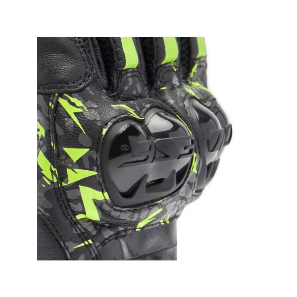 Мотоциклетні рукавички Dainese Mig 3 Unisex чорні-сірі-жовті
