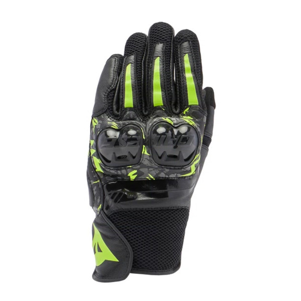 Мотоциклетні рукавички Dainese Mig 3 Unisex чорні-сірі-жовті