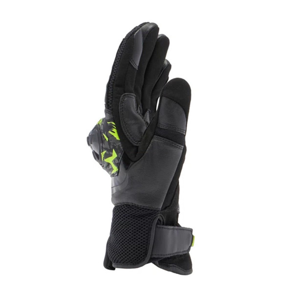 Мотоциклетні рукавички Dainese Mig 3 Unisex чорні-сірі-жовті