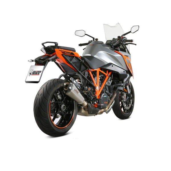 Глушник Slip-On Line (Delta Race) MIVV для KTM Superduke GT 1290 (16-) срібний
