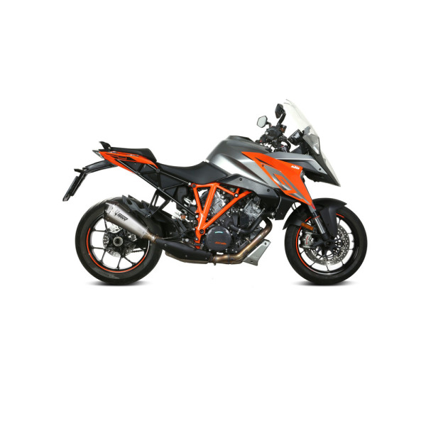 Глушник Slip-On Line (Delta Race) MIVV для KTM Superduke GT 1290 (16-) срібний