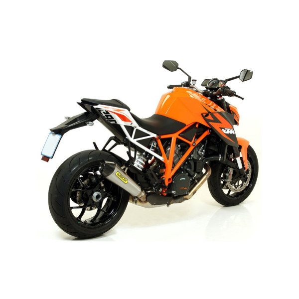 Глушник Arrow KTM 1290 SuperDuke R 14-16, 1290 SuperDuke GT 17-18 X-Kone, Nichrom + Carbon