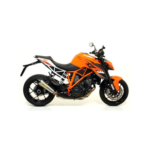 Глушник Arrow KTM 1290 SuperDuke R 14-16, 1290 SuperDuke GT 17-18 X-Kone, Nichrom + Carbon