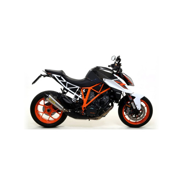 Глушник Arrow KTM 1290 SuperDuke R 14-16, 1290 SuperDuke GT 17-18 X-Kone, Nichrom + Carbon