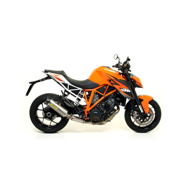 Глушник Arrow KTM 1290 SuperDuke GT 17-18, 1290 SuperDuke R 14-19 Race-Tech, Titanium + carbon
