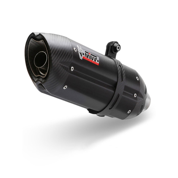 Глушник мотоцикловий Slip-On Line (Suono) MIVV для Suzuki GSF650 Bandit (07-15) / GSX650 F (08-15) чорний