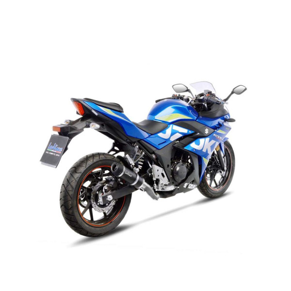 Глушник LeoVince GP Corsa Evo Slip-On, Carbon для Suzuki GSX 250 R / ABS 17-20