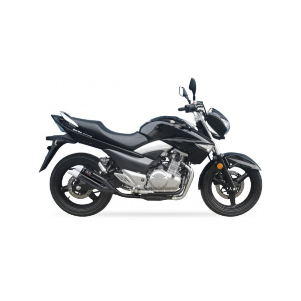 Глушник мотоцикловий IXIL L3XB Dual Hyperlow XL Suzuki Inazuma GW 250 (12-15), на ліву сторону