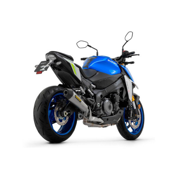 Глушник Arrow X-Kone Темна нержавіюча сталь + Вуглецеве волокно - Suzuki GSX-S 1000 21-22