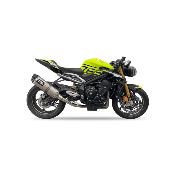 Повний вихлопний комплект IXIL VTI Hexoval Race Triumph Street Triple 675/ 765 (17-20)/ 765 RS/ Moto2 (21-23) титановий