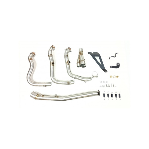 Повний вихлопний комплект IXIL VTI Hexoval Race Triumph Street Triple 675/ 765 (17-20)/ 765 RS/ Moto2 (21-23) титановий