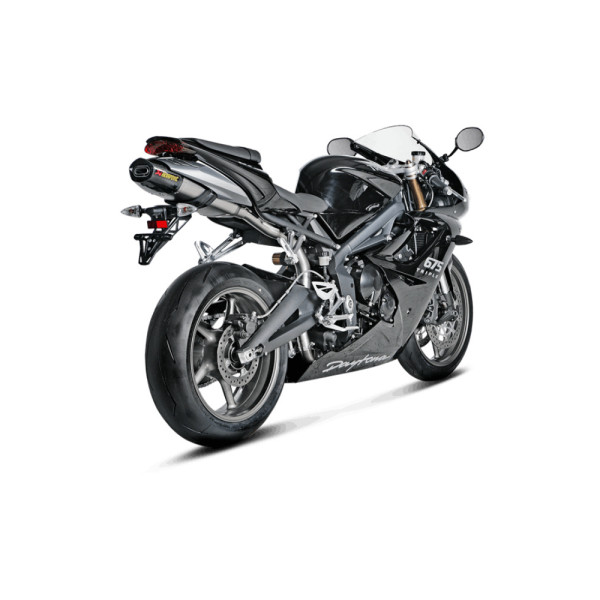 Глушник мотоцикловий Slip-On Line Титан Akrapović для Triumph Daytona 675 06-12 / 675R 11-12