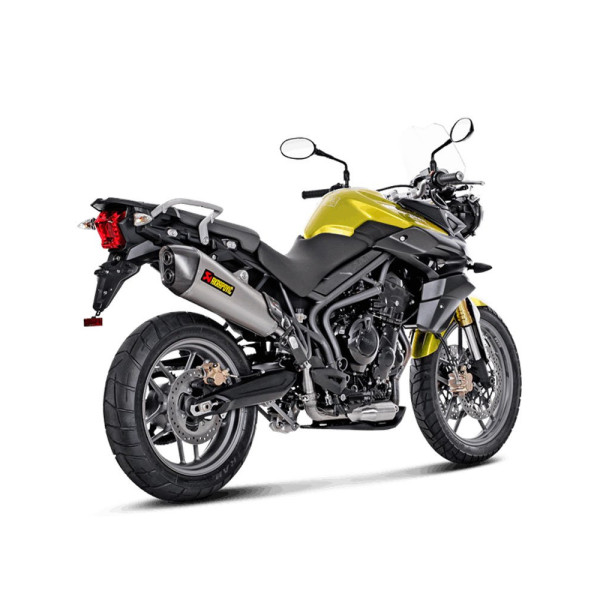 Глушник мотоцикловий Akrapovič Slip-On Line Triumph Tiger 800 XC/ XR/ XRx/ XCx/ XRT/ XCA (11-16) титан