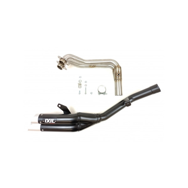 Повний вихлопний комплект IXIL DUAL HYPERLOW XL L3XB Suzuki GSX-8X (23-) чорний