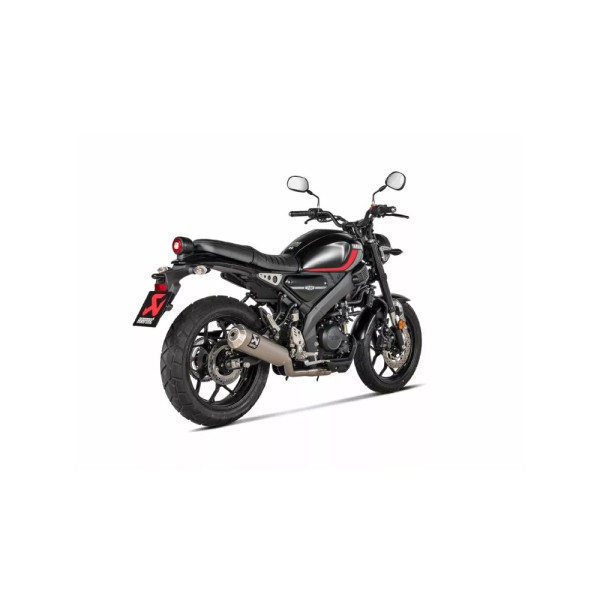 Повний вихлопний комплекс Akrapović Racing Line Yamaha XSR-125/ Legacy (25) титановий з гомологацією