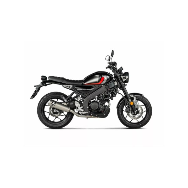 Повний вихлопний комплекс Akrapović Racing Line Yamaha XSR-125/ Legacy (25) титановий з гомологацією
