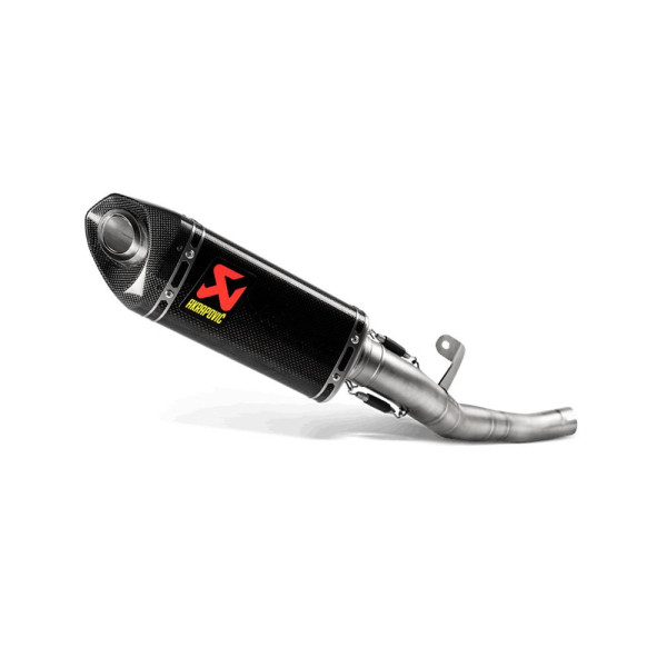 Глушник мотоцикловий Akrapović Slip-On Line Triumph Street Triple 765 S/ R/ RS (20-22) Carbon