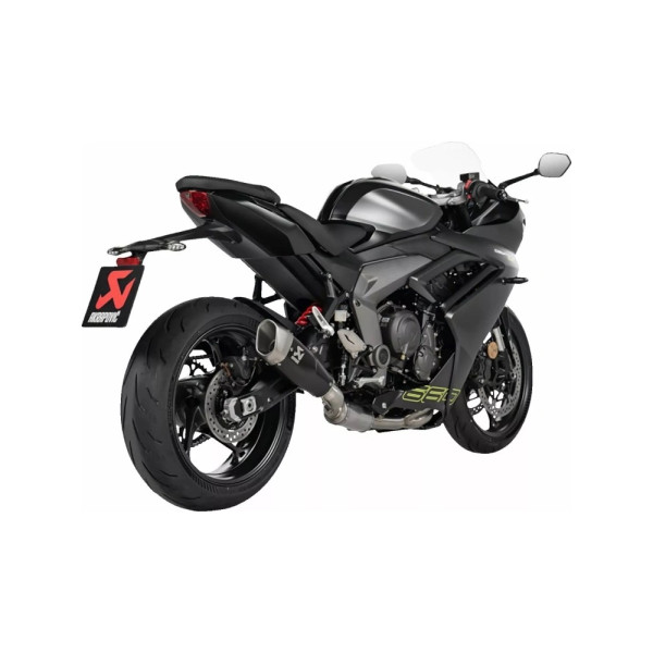 Повний вихлопний тракт Akrapović Triumph (обрані моделі) титановий без гомологації; без кріплення