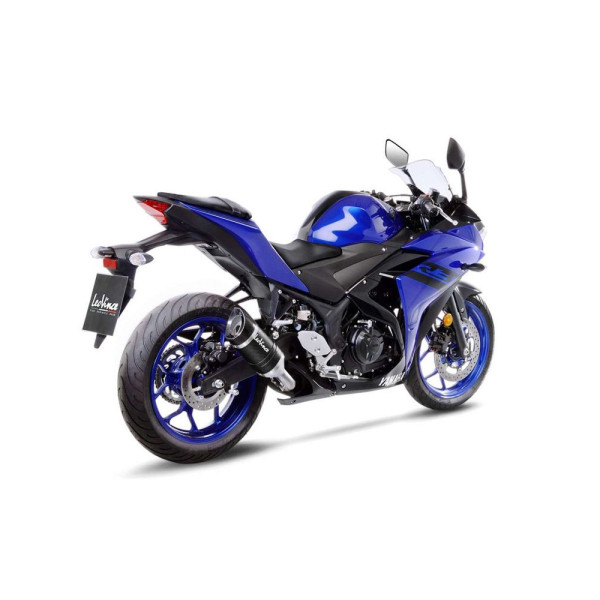 Глушник LeoVince SLIP ON LV PRO CARBON для YAMAHA YZF-R3 18- / MT-03 18-