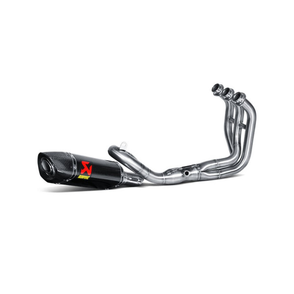 Повний вихлопний системи Akrapović Racing Line Yamaha MT-09 / FZ-09 (14-20)/ XSR 900 (16-21) вуглецеве волокно