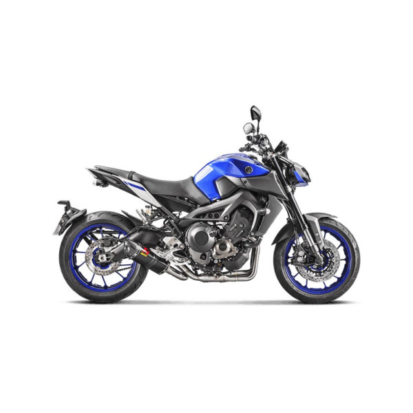 Повний вихлопний системи Akrapović Racing Line Yamaha MT-09 / FZ-09 (14-20)/ XSR 900 (16-21) вуглецеве волокно