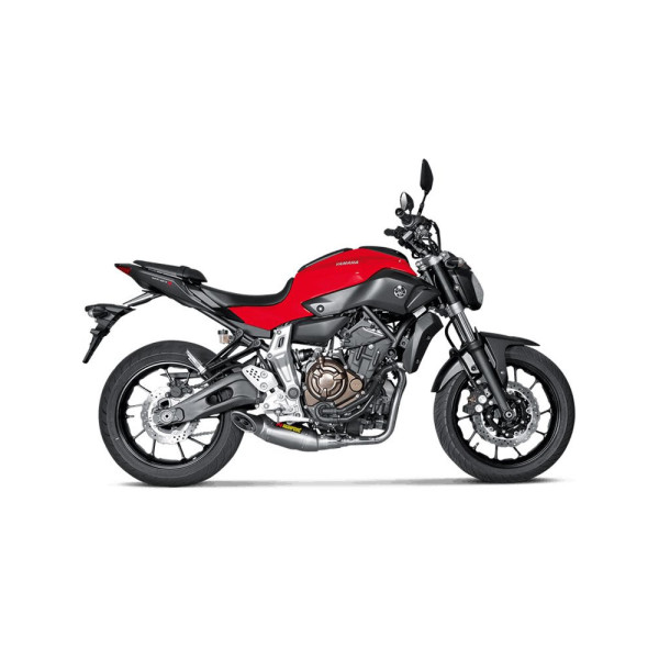 Повний вихлопний системи Racing Line Титан Akrapović для Yamaha MT-07 / FZ-07 14-16