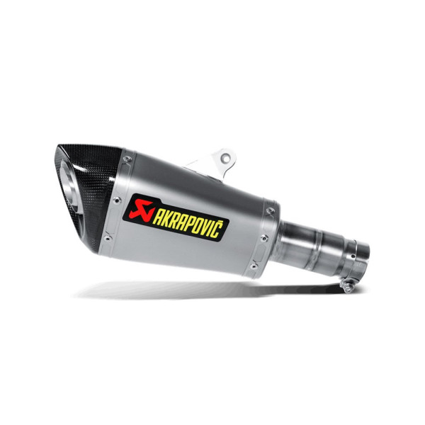 Глушник мотоцикловий Slip-On Line Титан + Вуглецеве волокно Akrapović для Yamaha YZF-R6 10-