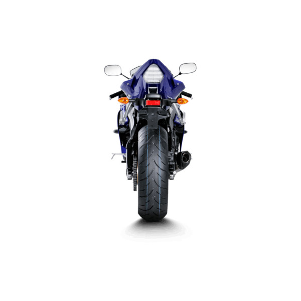 Глушник мотоцикловий Slip-On Line Титан + Вуглецеве волокно Akrapović для Yamaha YZF-R6 10-