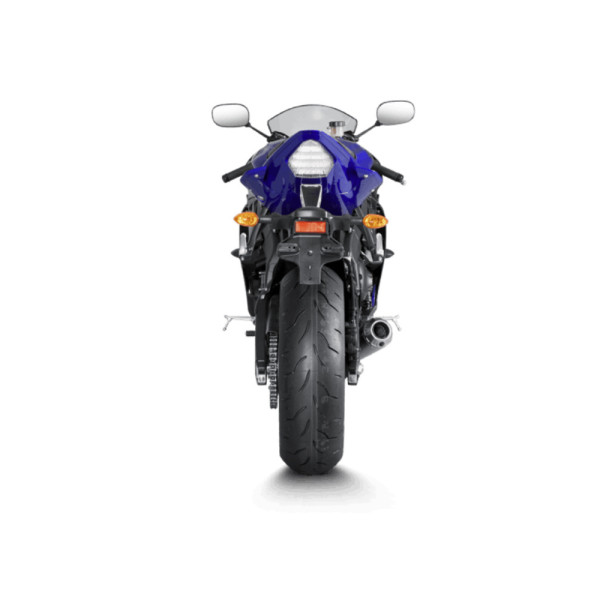 Глушник мотоцикловий Slip-On Line Титан Akrapović для Yamaha YZF-R6 06-