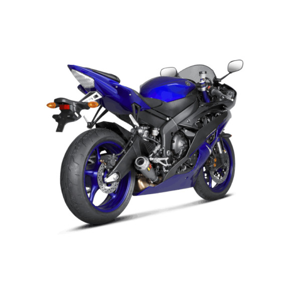 Глушник мотоцикловий Slip-On Line Титан Akrapović для Yamaha YZF-R6 06-