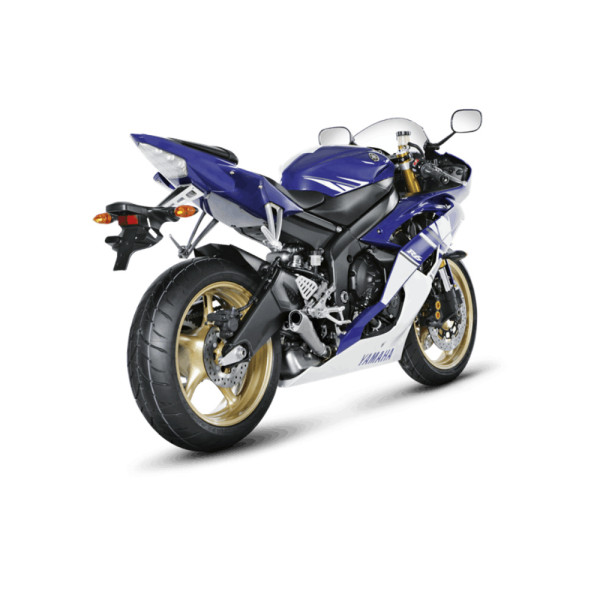 Глушник мотоцикловий Slip-On Line Титан Akrapović до Yamaha YZF-R6 06-