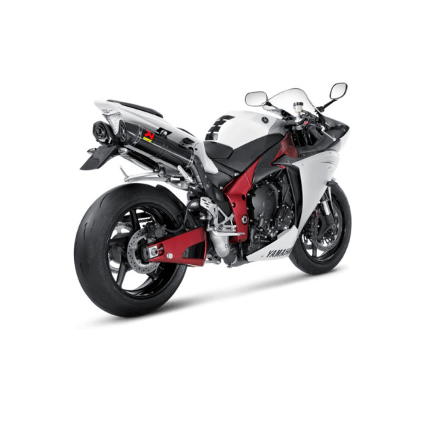 Глушник мотоцикловий Akrapovič Slip-On Line Yamaha YZF-R1 (09-14) вуглецеве волокно