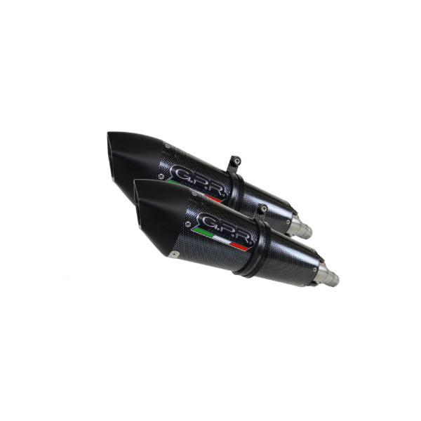 Глушник G.P.R Gpe Ann. Poppy Double Slip-On, Нержавіюча сталь - Yamaha Fjr 1300 06-16