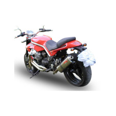 Глушник G.P.R Trioval Slip-On, Нержавіюча сталь - Yamaha Xjr 1300 07-14