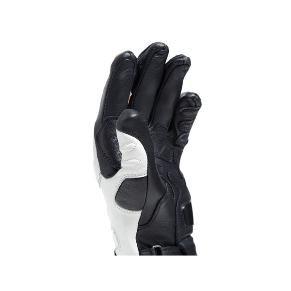 Рукавички мотоциклетні жіночі Dainese Carbon 4 довгі чорні-білі-червоні