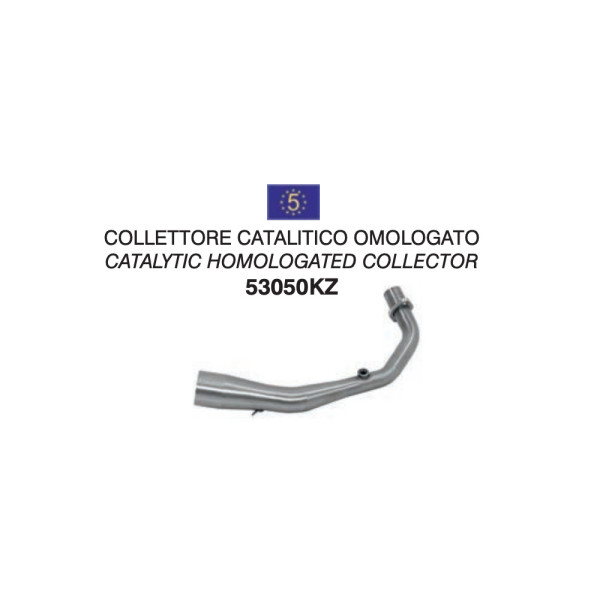 Колектор Arrow до вихлопу Urban - Piaggio Vespa Primavera 125 / 150 14-16